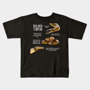 Indian Taipan Fun Facts Kids T-Shirt